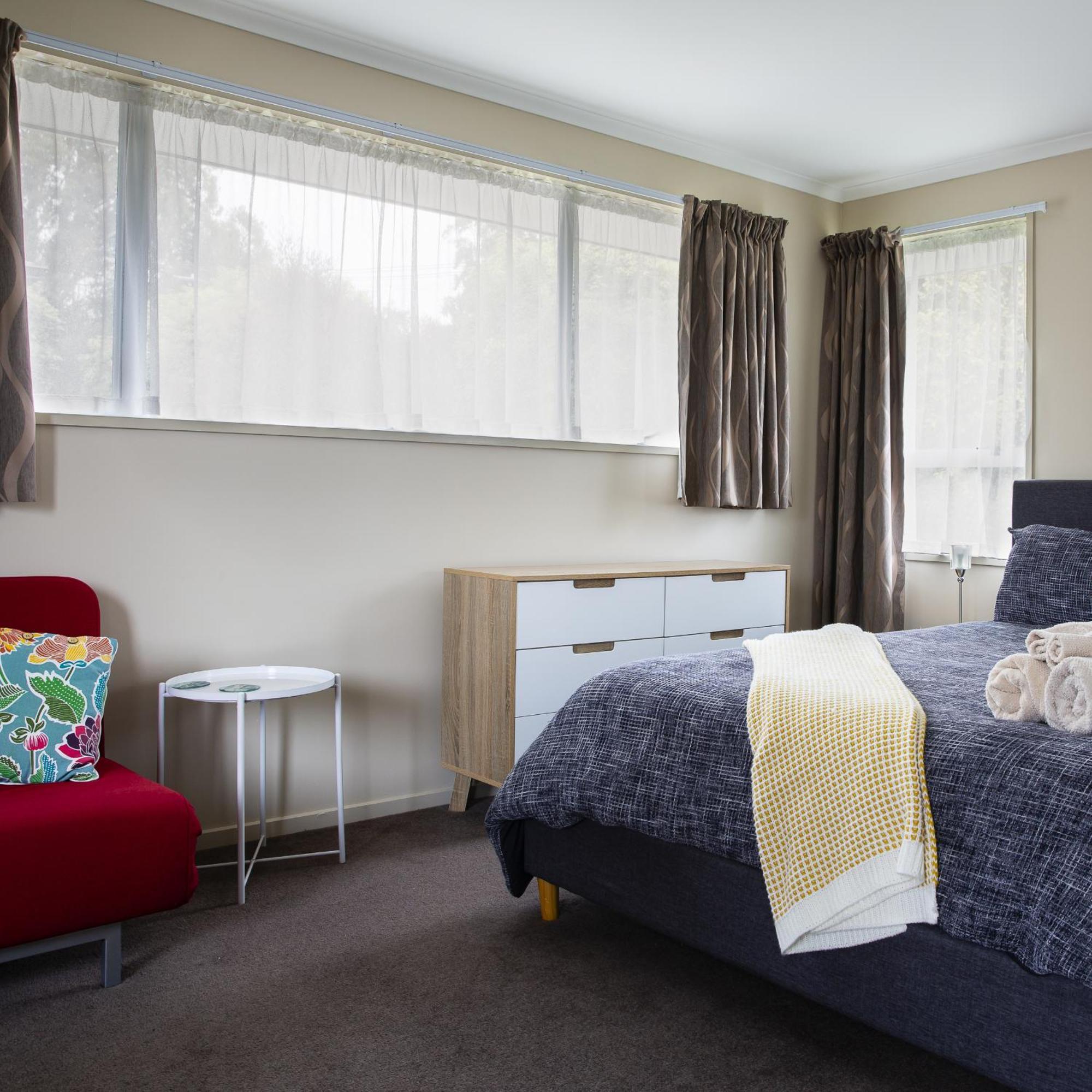 Chic Private Studio 5 Mins From Airport And Shops Christchurch Eksteriør billede
